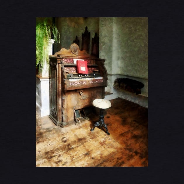 Music - Church Organ With Swivel Stool by SusanSavad